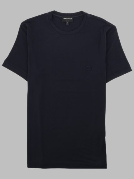 Giorgio Armani T-SHIRT GIROCOLLO IN JERSEY DI VISCOSA