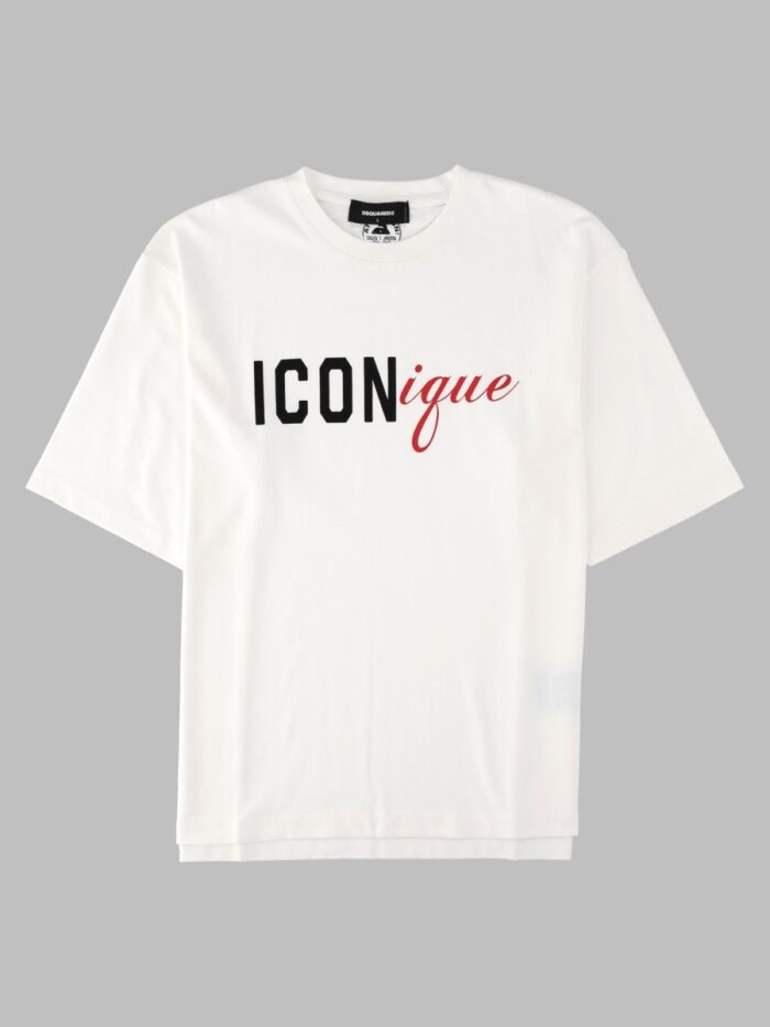 Dsquared2 T-Shirt "Iconique" In Cotone