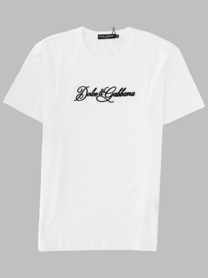 dolce & gabbana t shirt in cotone Dolce & Gabbana T-SHIRT IN COTONE