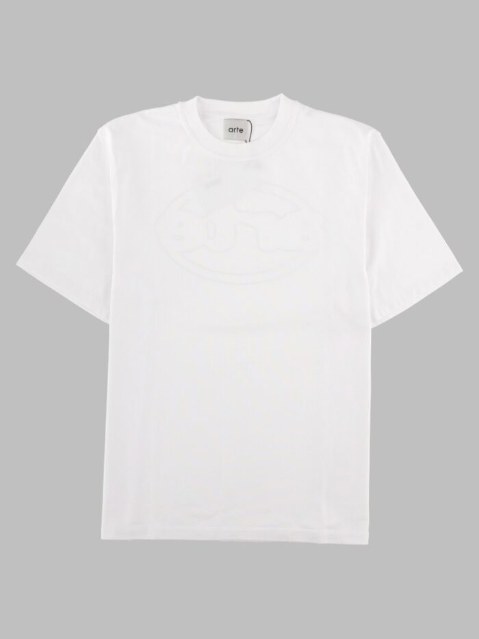 arte antwerp t shirt in cotone con logo ARTE ANTWERP T-Shirt In Cotone Con Logo