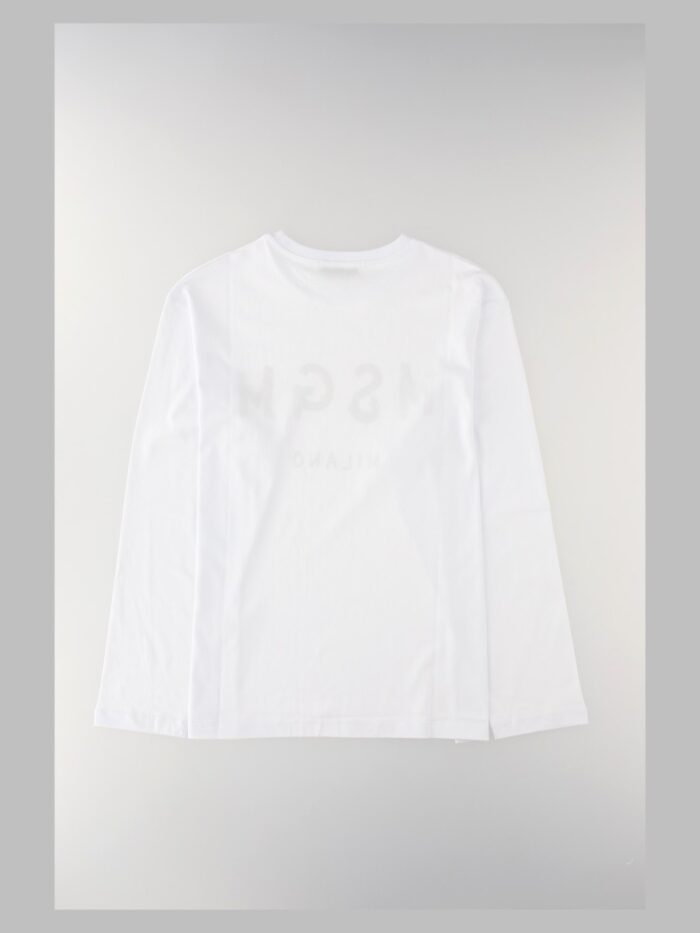 Msgm T-Shirt In Cotone Con Logo
