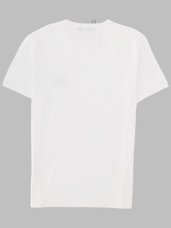 Dolce & Gabbana T-SHIRT IN COTONE CON PLACCA