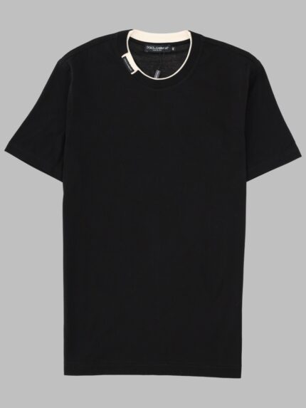 Dolce & Gabbana T-SHIRT IN JERSEY DI COTONE