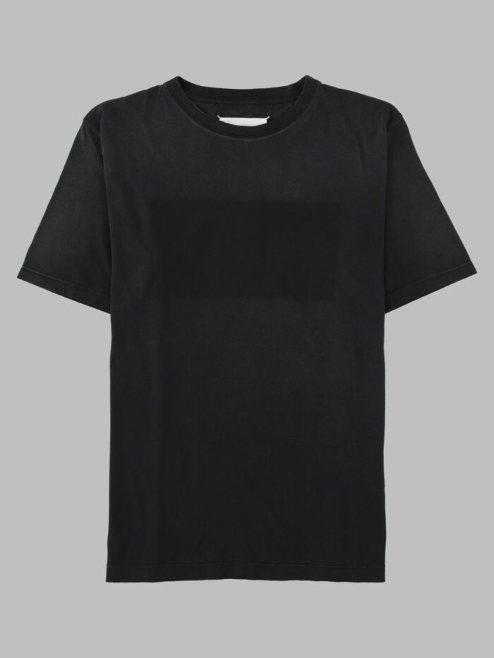 maison margiela t shirt in jersey di cotone con inserti tonali Maison Margiela T-Shirt In Jersey Di Cotone Con Inserti Tonali