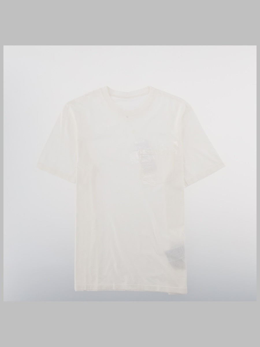 Maison Margiela T-SHIRT IN JERSEY DI COTONE "TAPED"