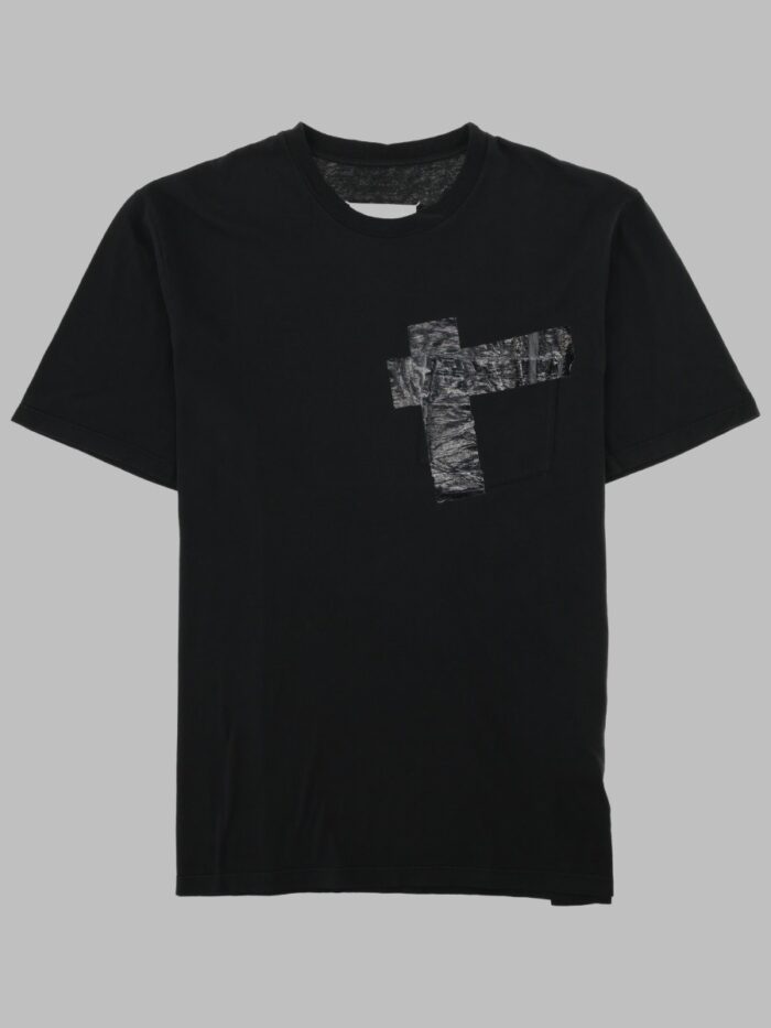 maison margiela t shirt in jersey di cotone "taped" Maison Margiela T-SHIRT IN JERSEY DI COTONE "TAPED"