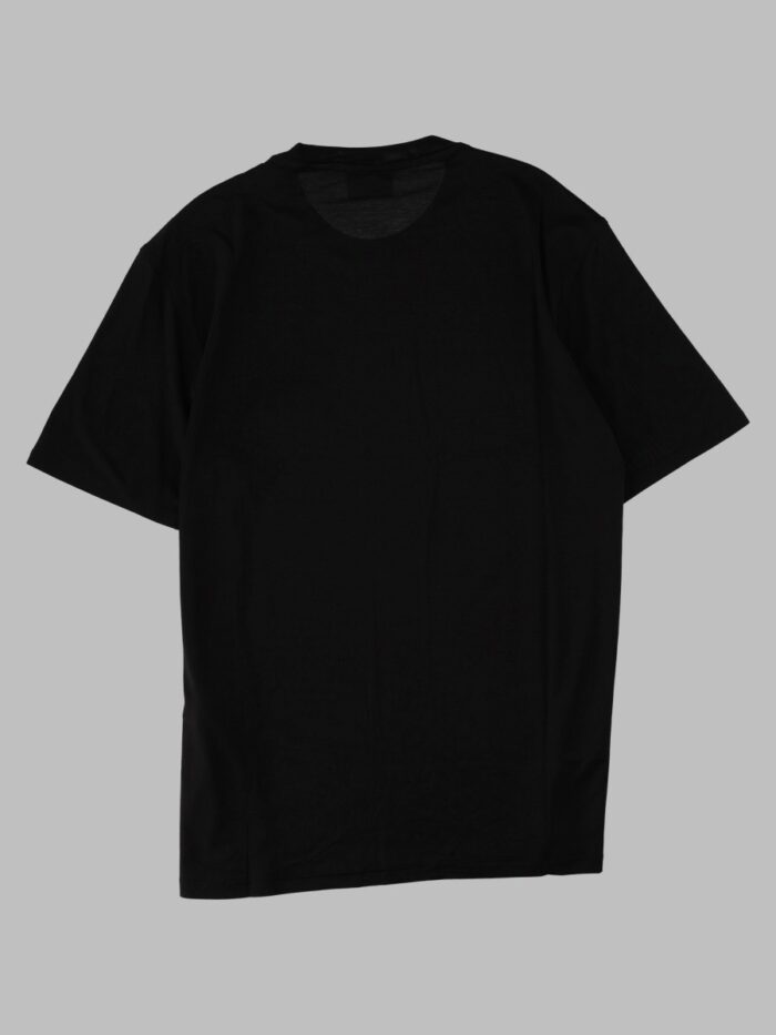 Emporio Armani T-shirt In Jersey Misto Lyocell Con Ricamo Logo EA