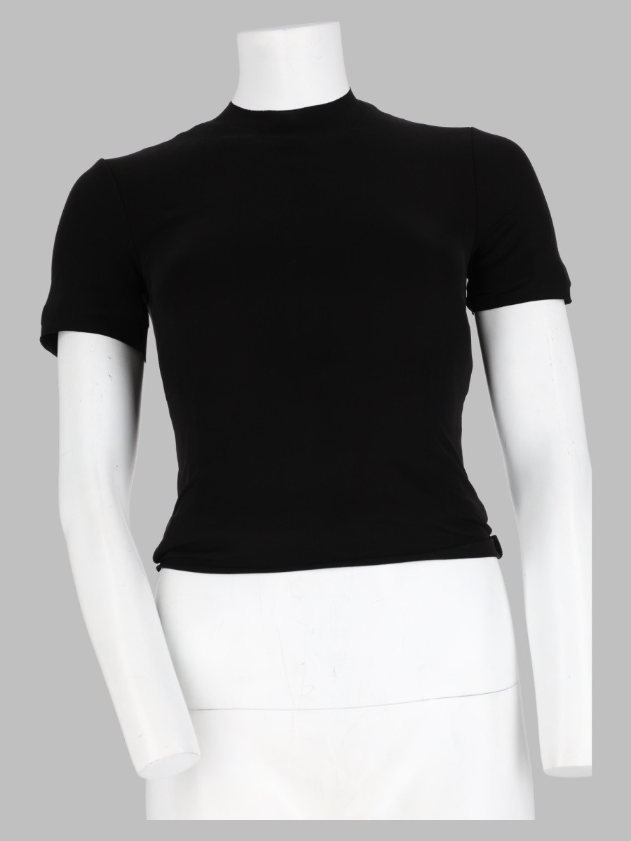 Maison Margiela T-Shirt Layered Con Bottoni