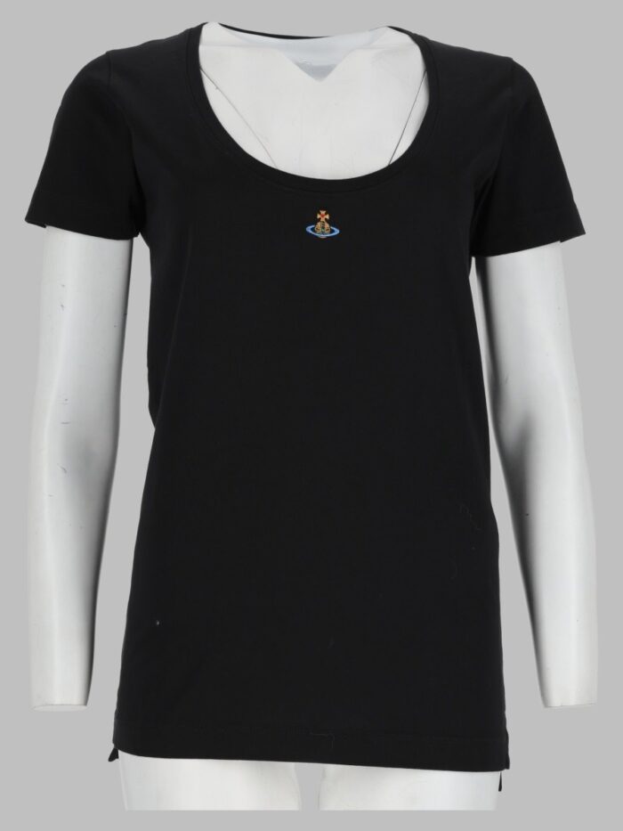 vivienne westwood t shirt "lollo" con logo Vivienne Westwood T-Shirt "Lollo" Con Logo