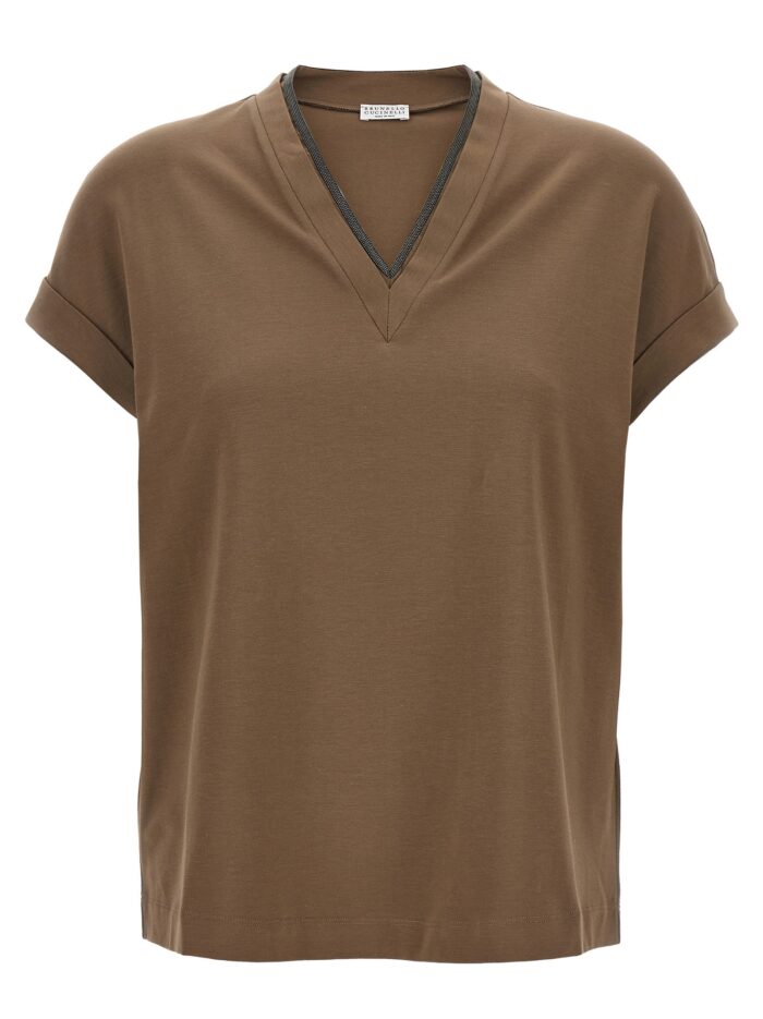 brunello cucinelli t shirt monile Brunello Cucinelli T-shirt Monile