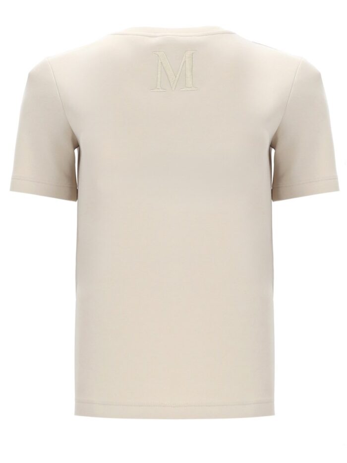 S MAX MARA T-SHIRT "NANCY" CON LOGO LETTERING