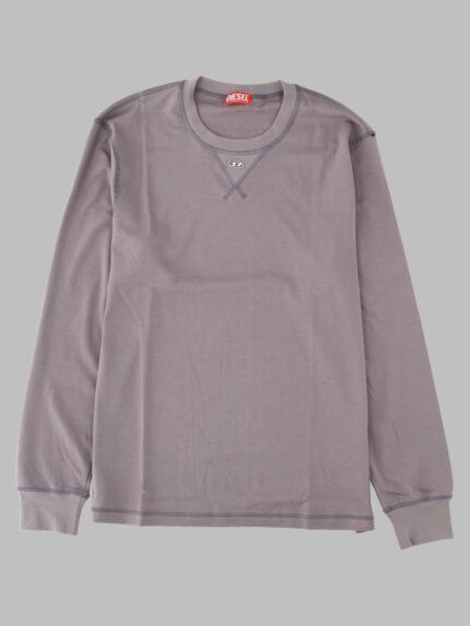 Diesel T-Shirt "Oval D" A Manica Lunga