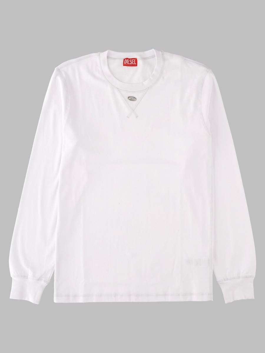 Diesel T-Shirt "Oval D" A Manica Lunga
