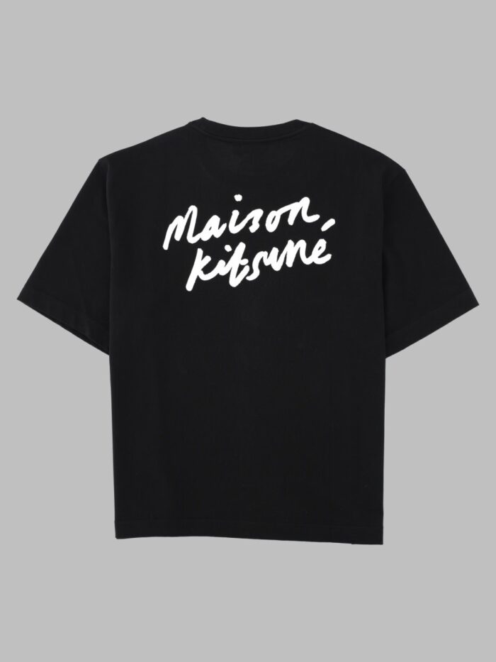 Maison Kitsune T-Shirt Oversize Con Logo