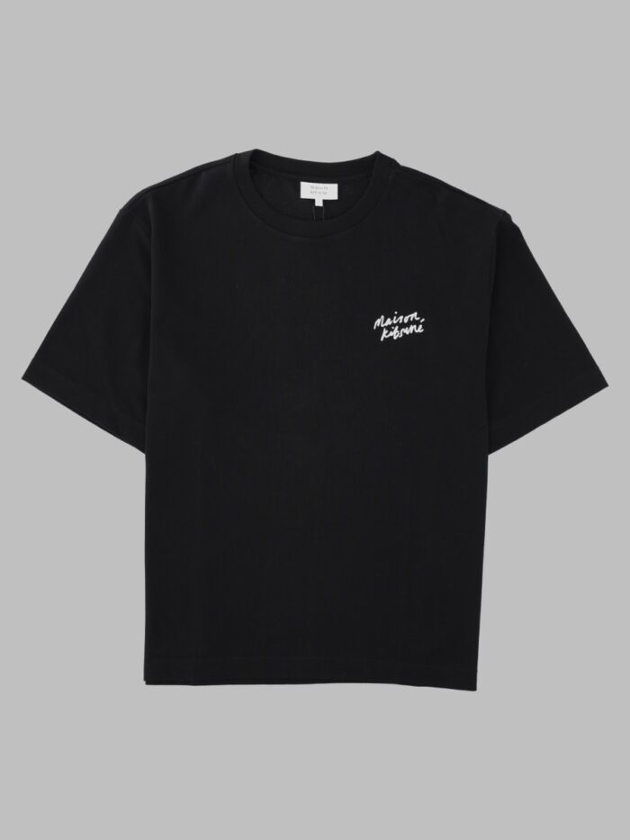 maison kitsune t shirt oversize con logo Maison Kitsune T-Shirt Oversize Con Logo