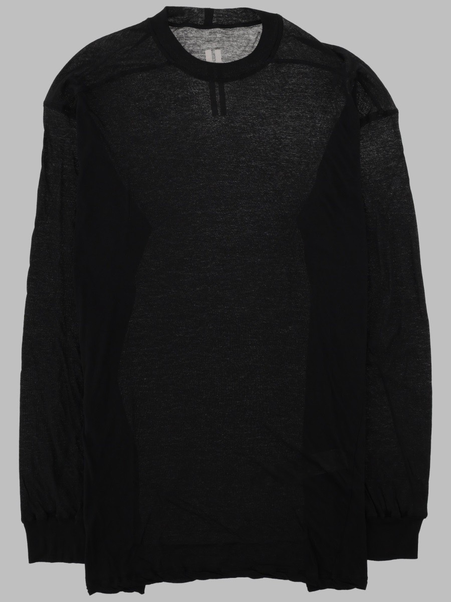 RICK OWENS T-SHIRT "RICK S JUMBO LS T"