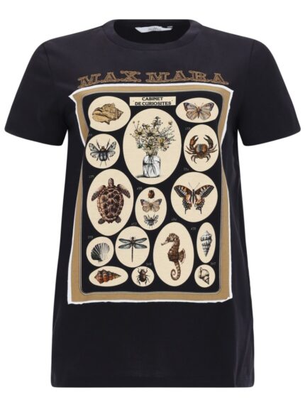 Max Mara T-SHIRT "SPADINO" CON STAMPA