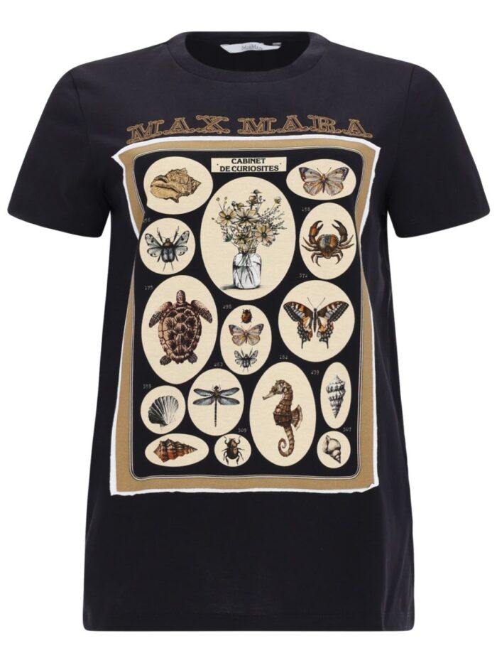 Max Mara T-SHIRT "SPADINO" CON STAMPA