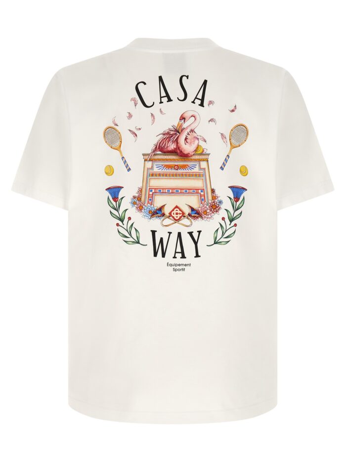 CASABLANCA T-shirt With 'Casa Way' Print