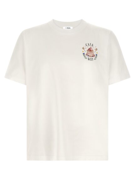 CASABLANCA T-shirt With 'Casa Way' Print