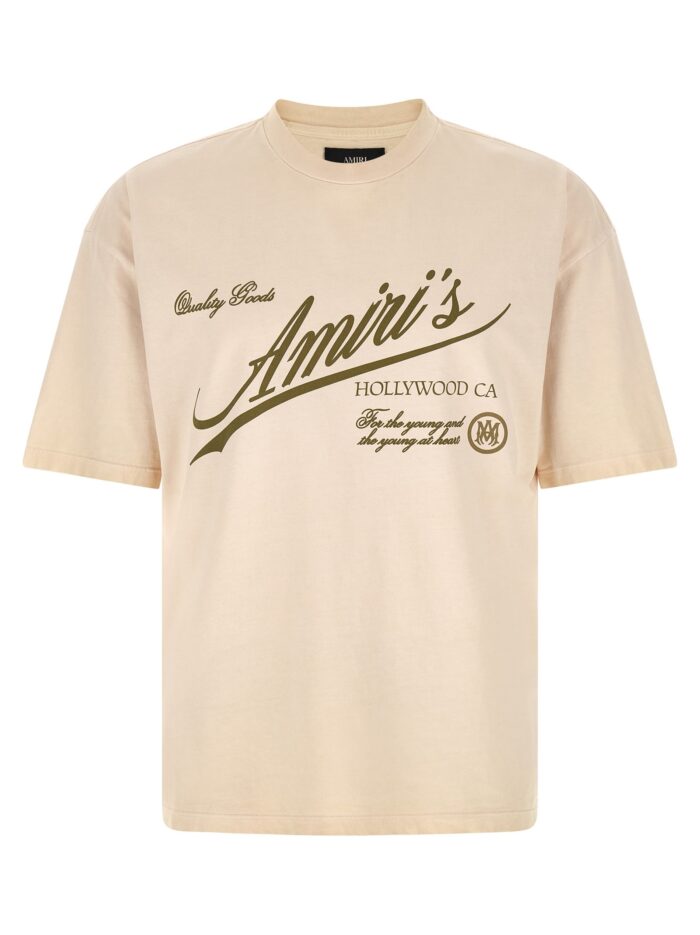 amiri t shirt with ' cryst qlty goods lj skate' print AMIRI T-shirt With ' Cryst Qlty Goods Lj Skate' Print