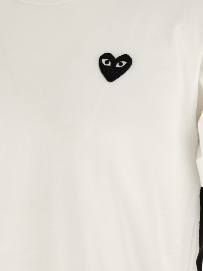 COMME DES GARCONS PLAY T-Shirt With Heart Patch
