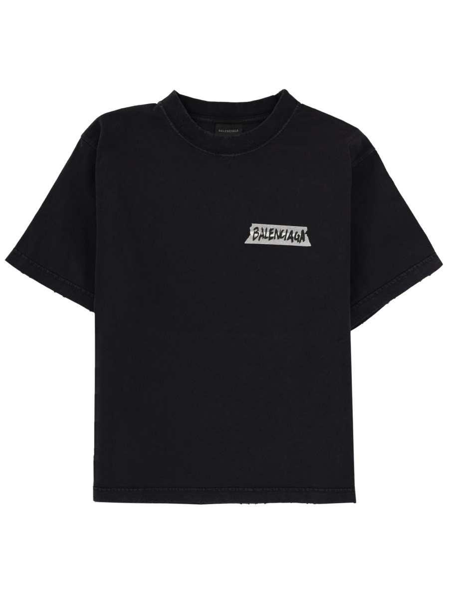 Balenciaga T-SHIRT WITH LOGO