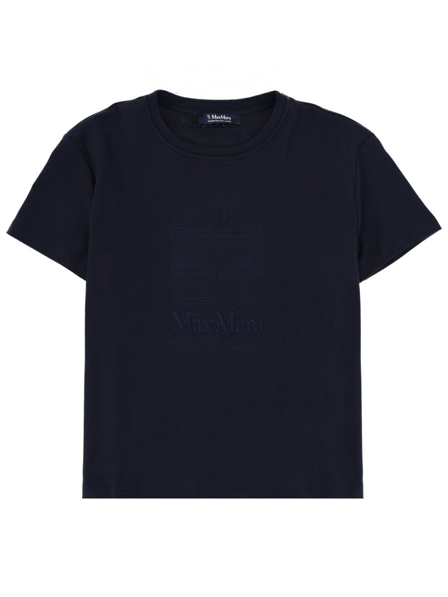 S MAX MARA T-SHIRT WITH LOGO