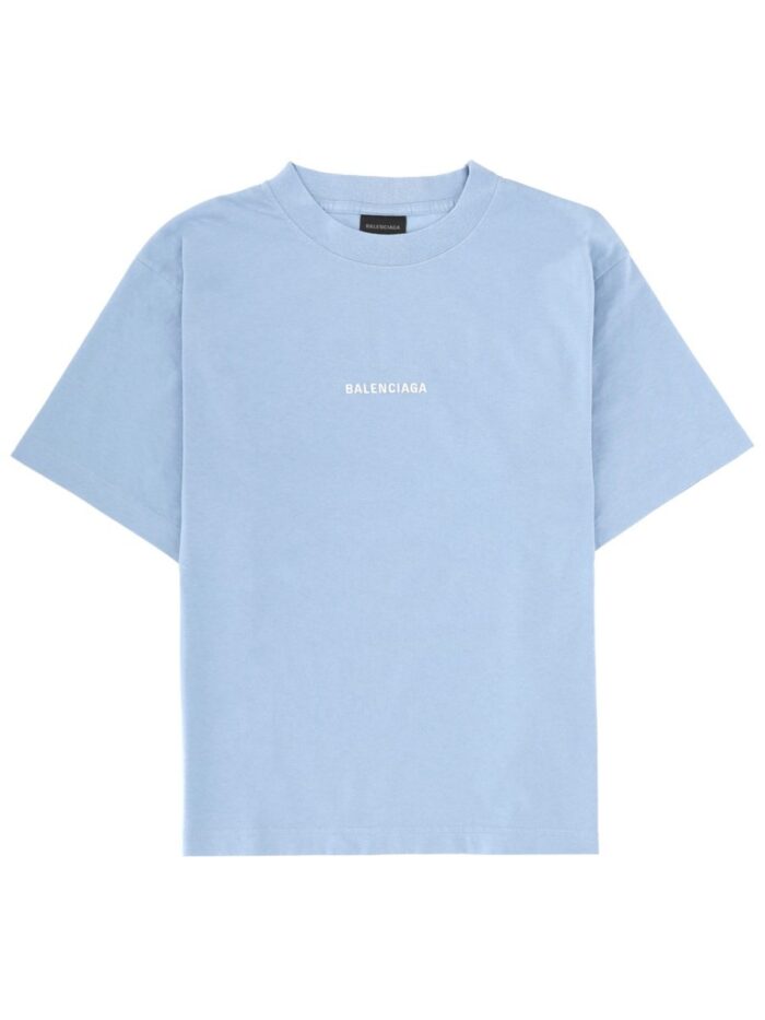 balenciaga t shirt with logo Balenciaga T-SHIRT WITH LOGO