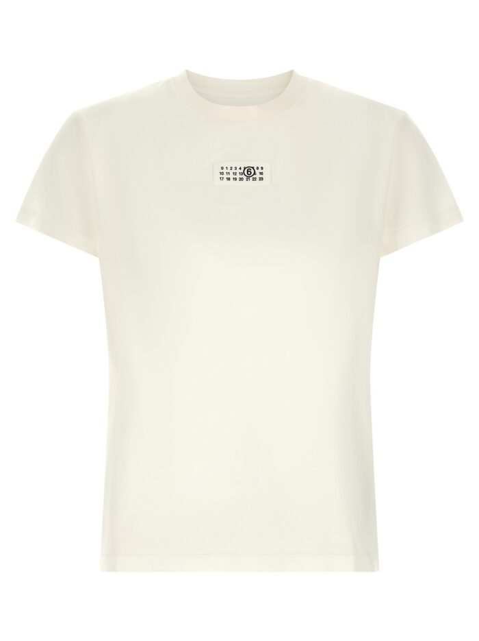 mm6 maison margiela t shirt with logo MM6 MAISON MARGIELA T-shirt With Logo