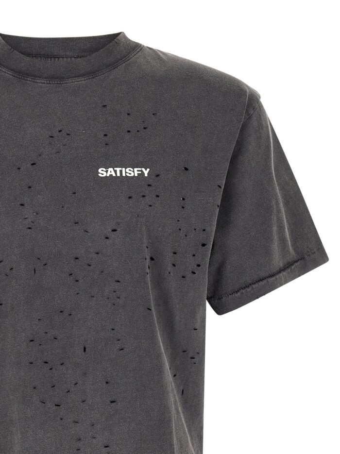 SATISFY T-shirt With Openwork Details