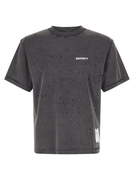 SATISFY T-shirt With Openwork Details