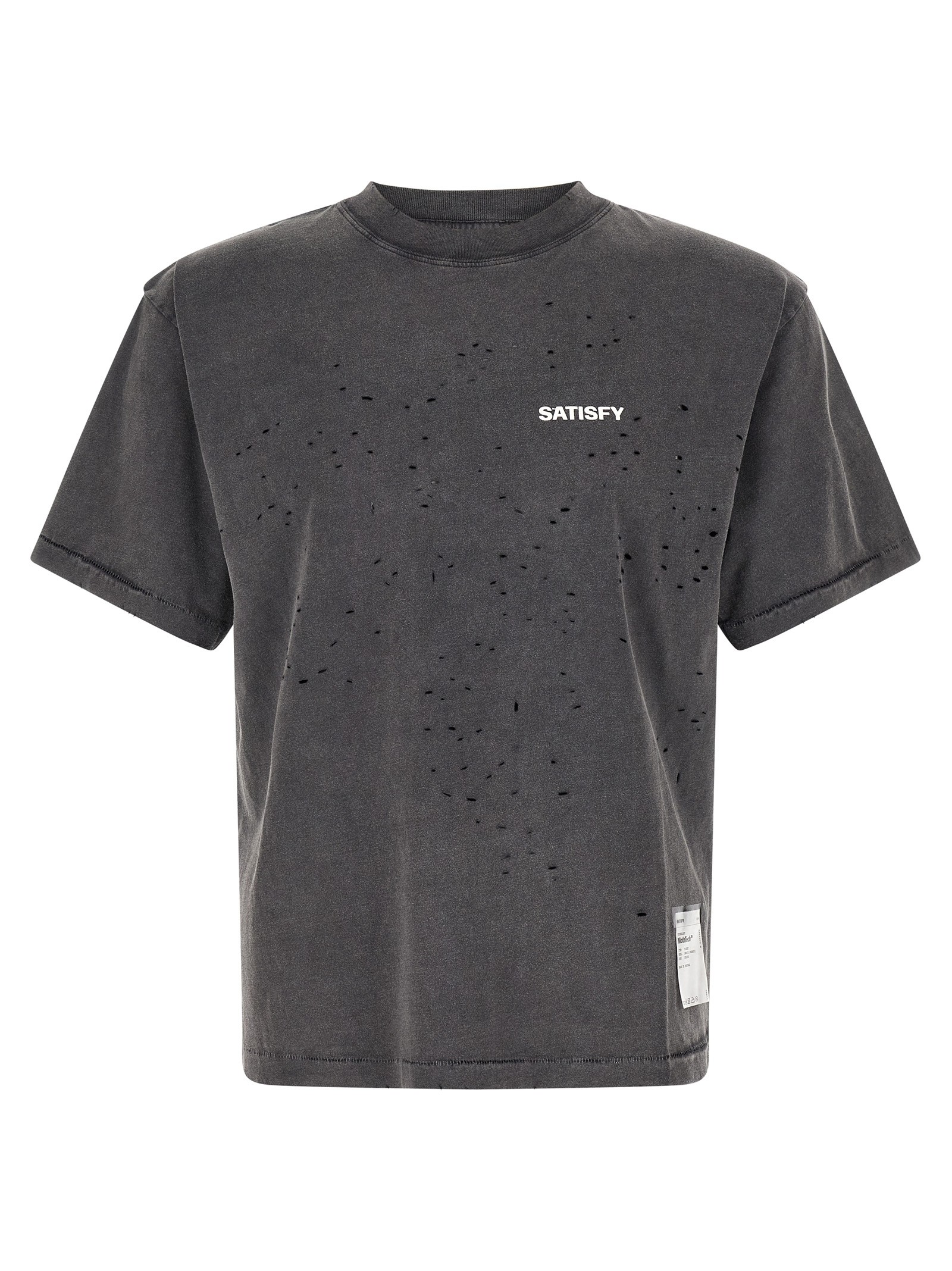SATISFY T-shirt With Openwork Details