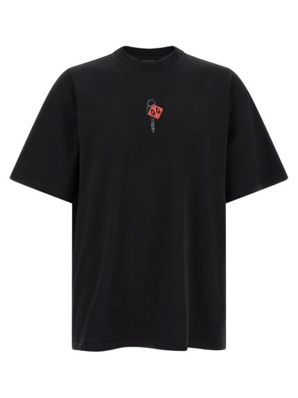 44 LABEL T-shirt With Padlock Print