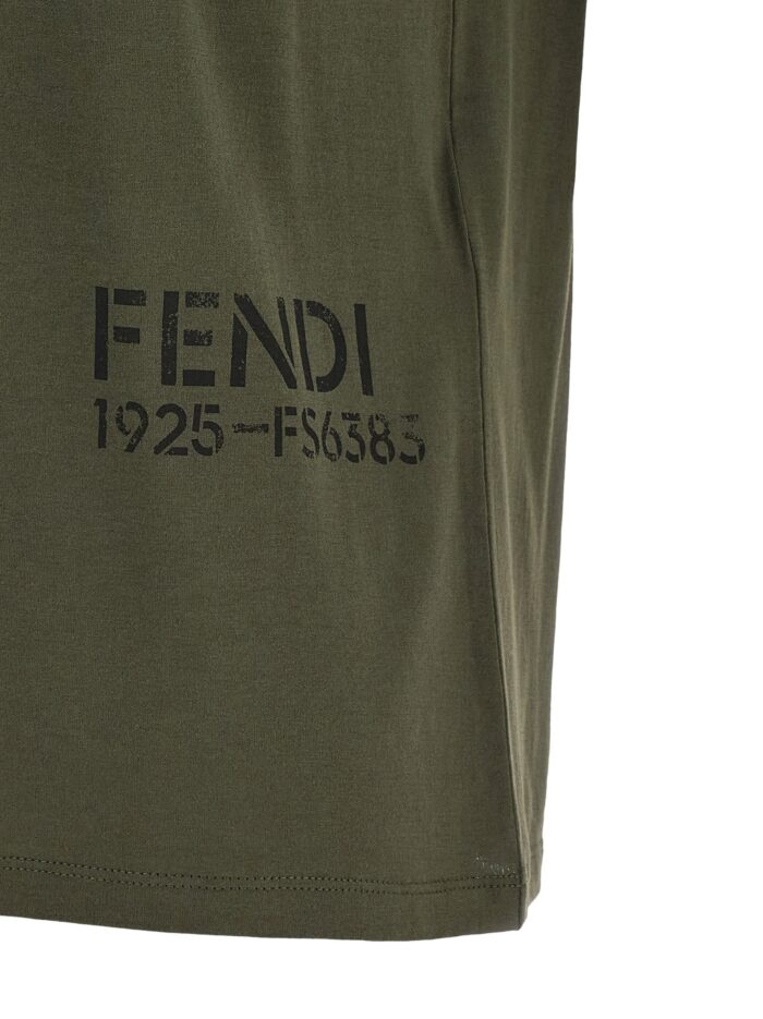 Fendi T-shirt With 'Stencil' Print