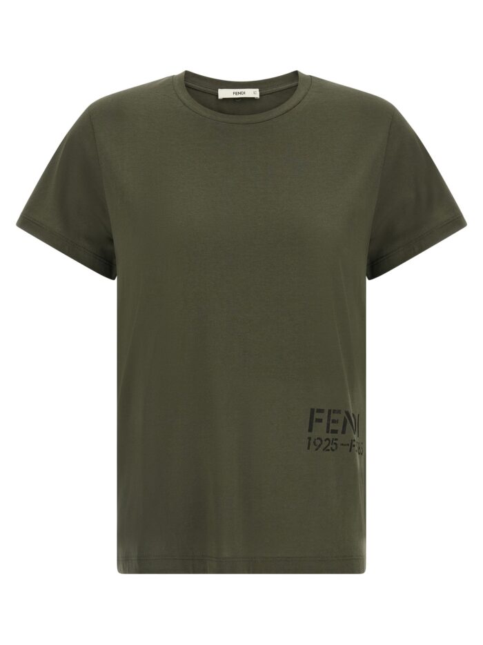fendi t shirt with 'stencil' print Fendi T-shirt With 'Stencil' Print