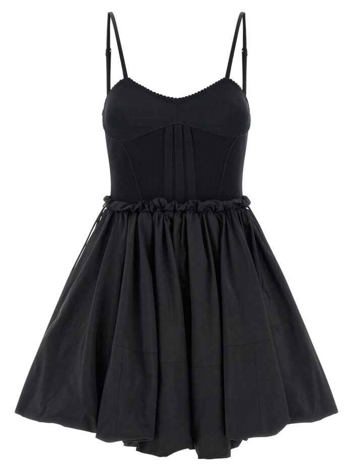 the attico taffeta dress The Attico Taffeta Dress