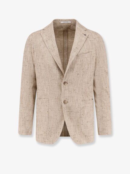 Tagliatore Cotton, Silk And Hemp Blazer