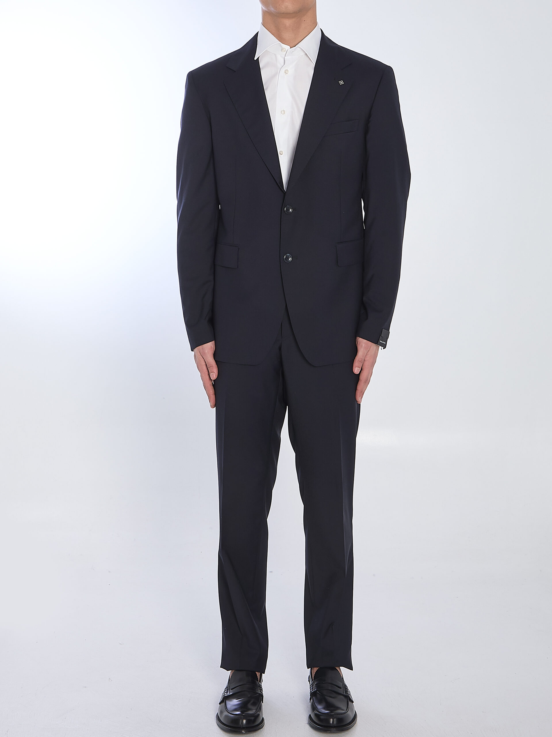 Tagliatore Double-breasted virgin wool suit in Super 110s