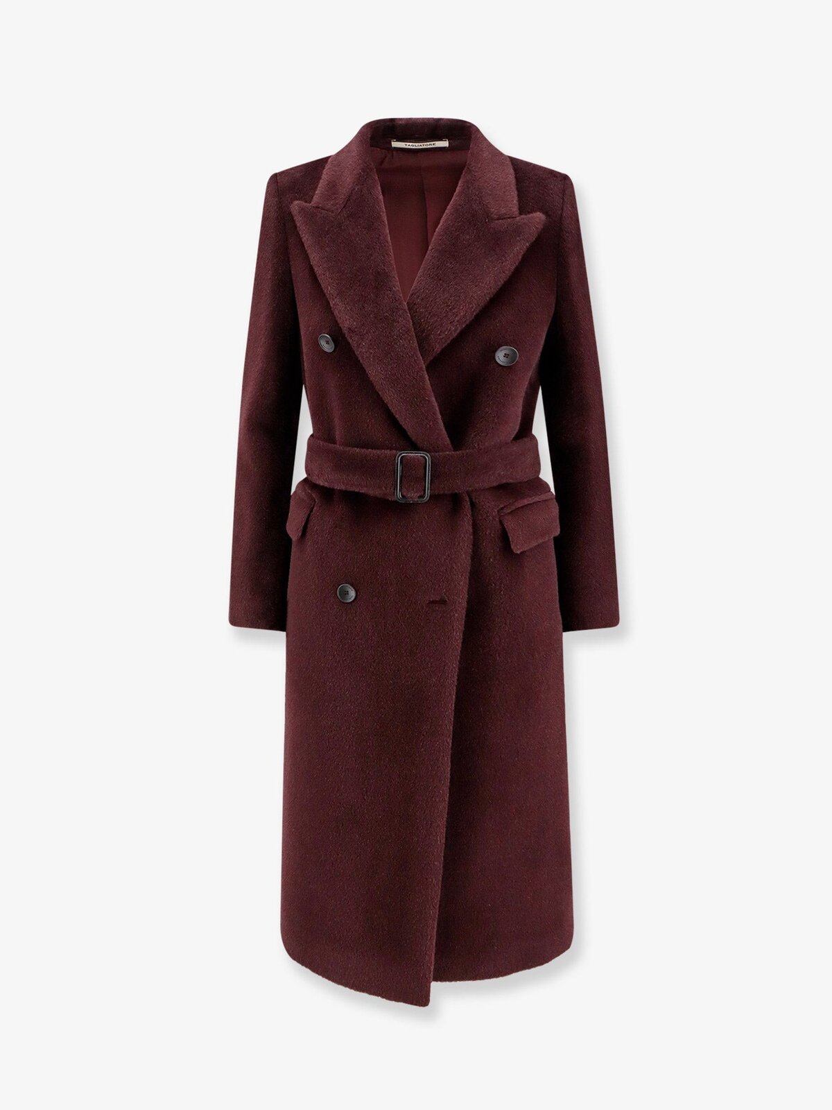 Tagliatore Jole Double-breasted Alpaca And Wool Coat