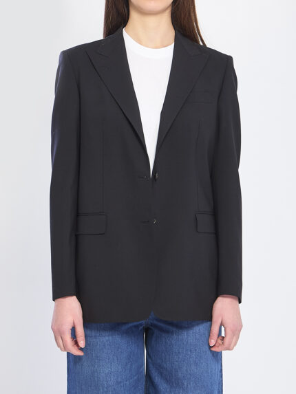 Tagliatore Single-breasted bi-stretch wool jacket