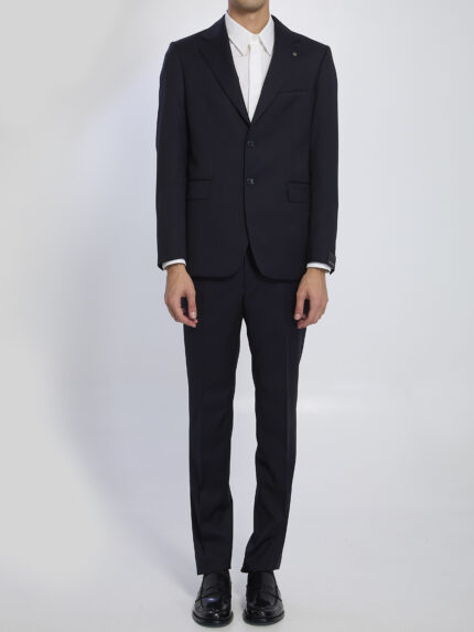 Tagliatore Single-breasted suit in virgin wool