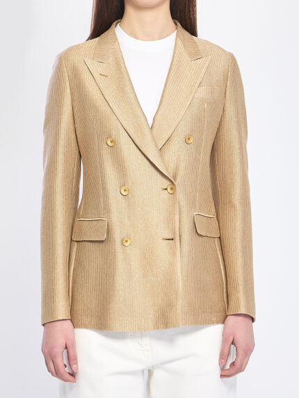 Tagliatore Slim-fit double-breasted jacket