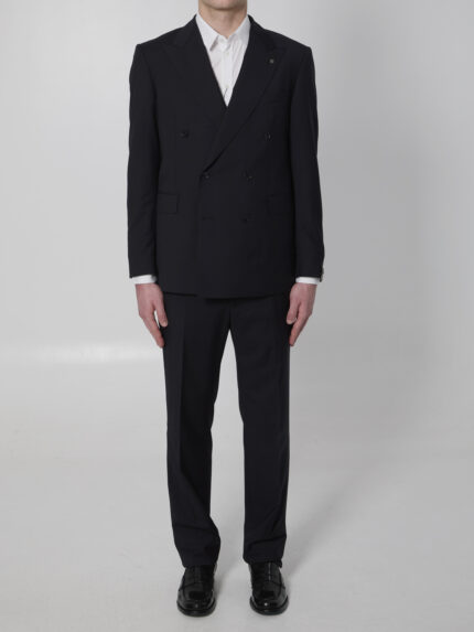 Tagliatore Super 110s virgin wool double-breasted suit