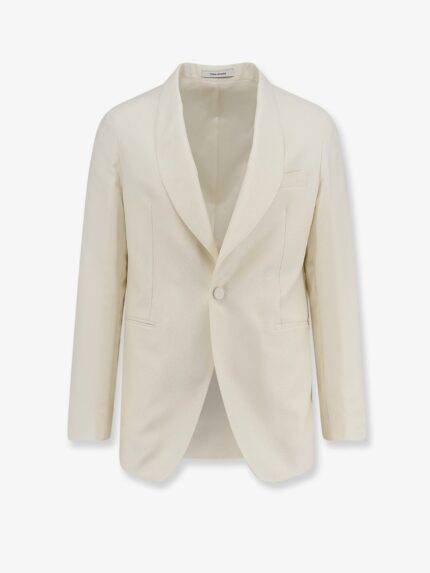 Tagliatore Virgin Wool And Lyocell Blazer