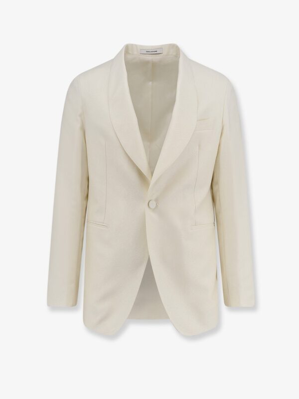 Tagliatore Virgin Wool And Lyocell Blazer