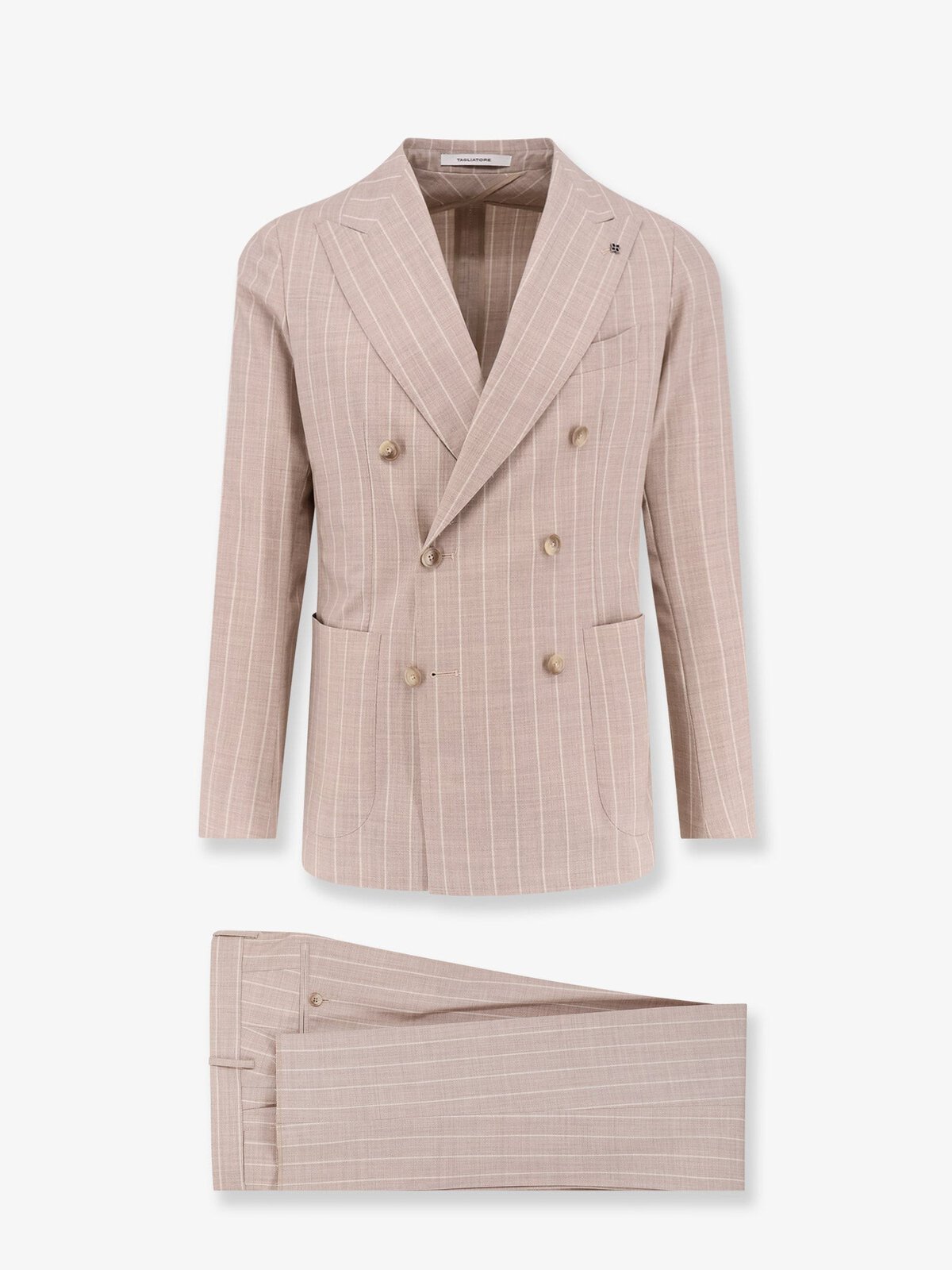 Tagliatore Virgin Wool And Silk Suit