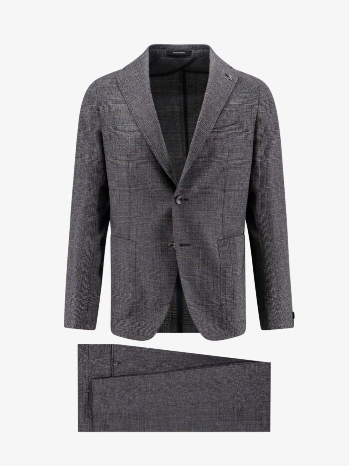 Tagliatore Virgin Wool Dress With Prince Of Wales Motif