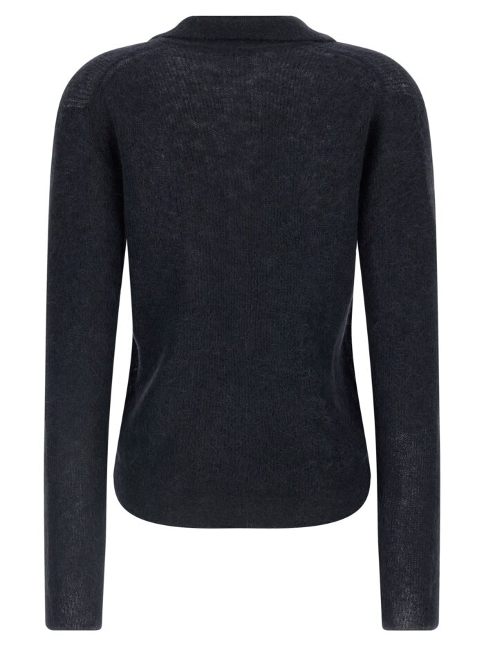 AURALEE Tam Yarn Polo Shirt
