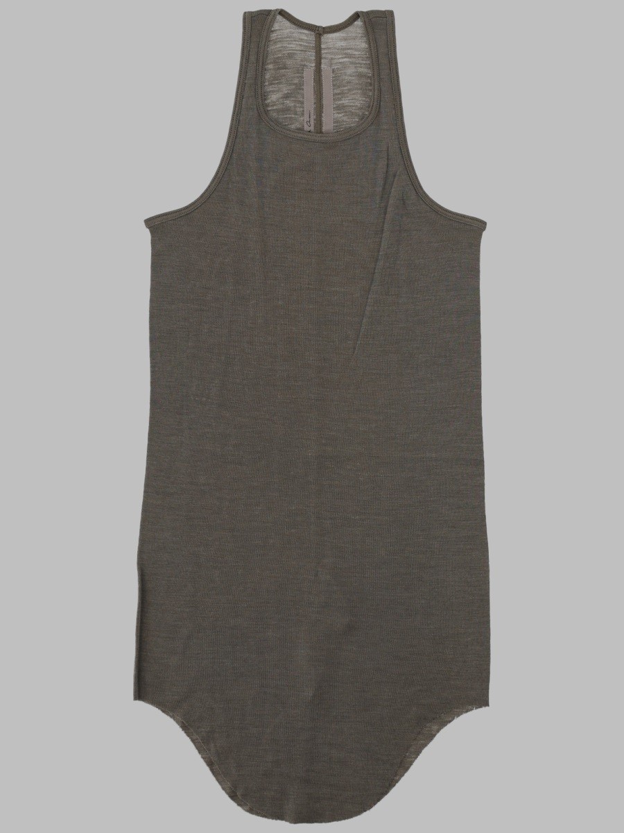 RICK OWENS TANK TOP "BASIC RIB"